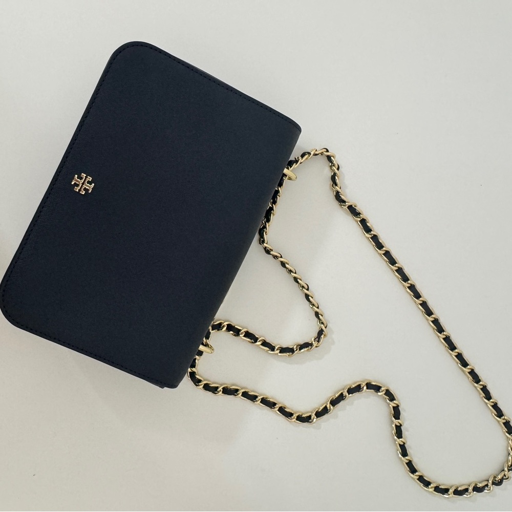 Tory Burch Dark Blue Crossbody Bag